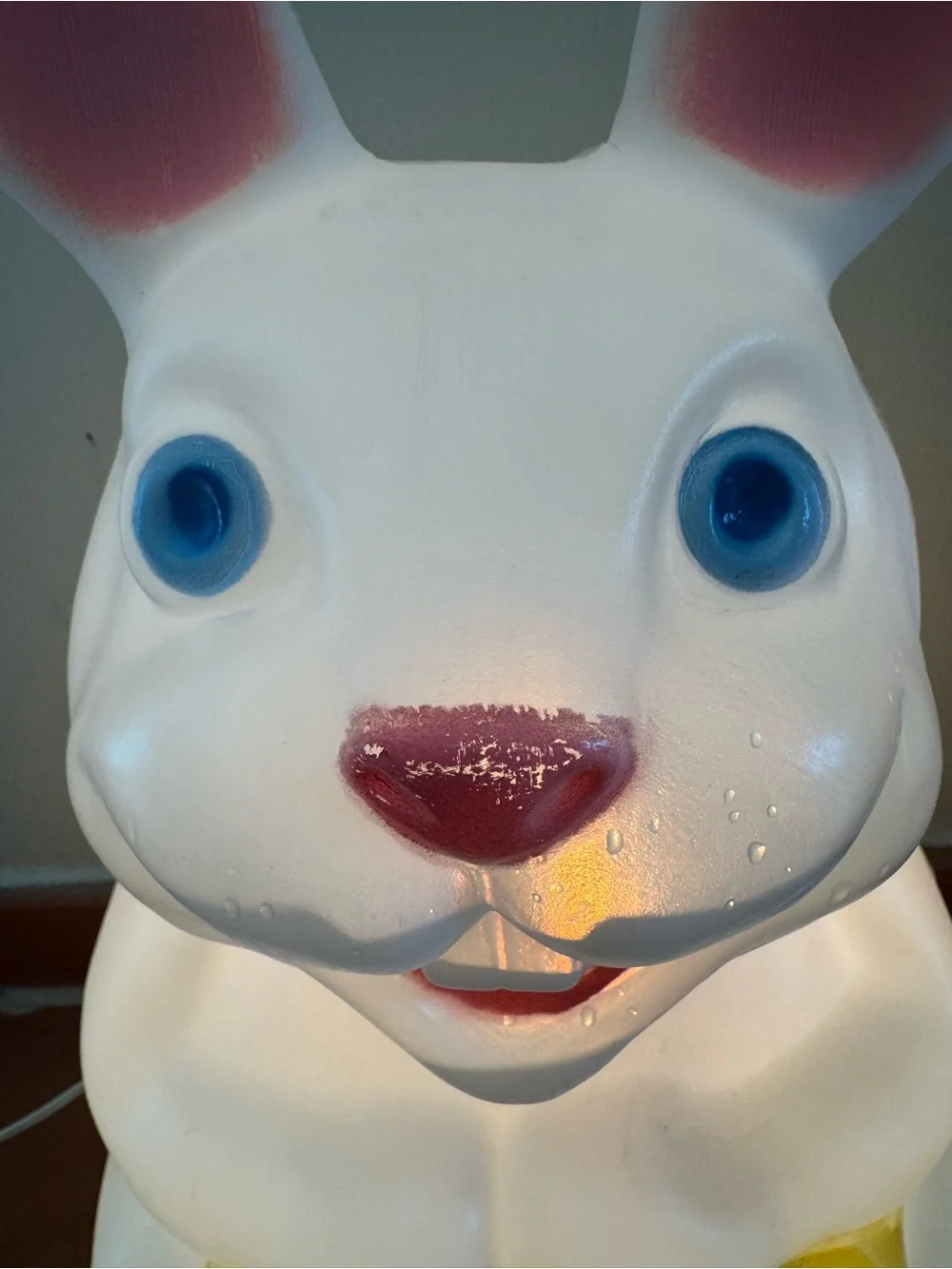 Vintage Empire Easter Bunny Light Up Blow Mold